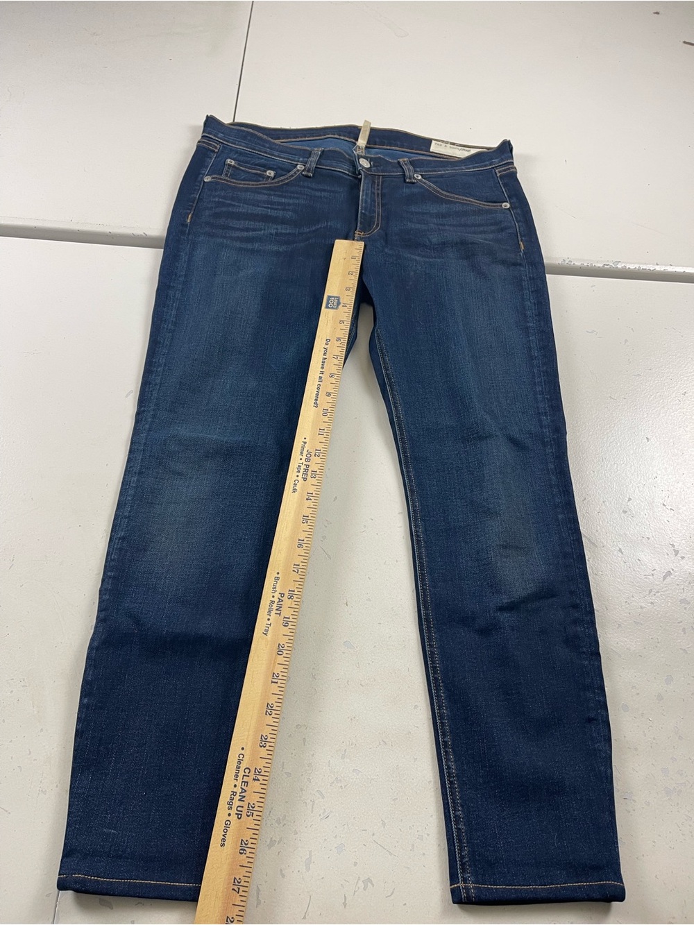 Rag & Bone Jeans Women Size 31 Dark Blue Denim